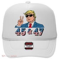45 47 Trump Vote Elect Won Hat thumb 0