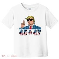 45 47 Trump Vote Elect Won Toddler T-Shirt thumb 0