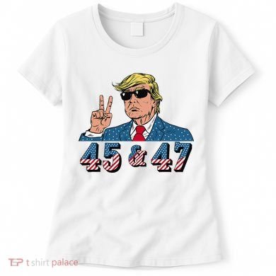 45 47 Trump Vote Elect Won Women's T-Shirt