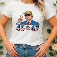45 47 Trump Vote Elect Won Women's T-Shirt thumb 2