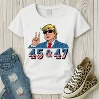 45 47 Trump Vote Elect Won Women's T-Shirt thumb 3