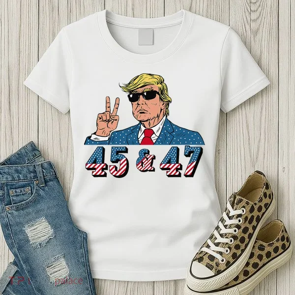 45 47 Trump Vote Elect Won Women's T-Shirt