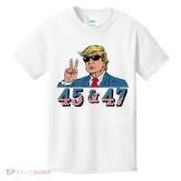 45 47 Trump Vote Elect Won Kids T-Shirt thumb 0