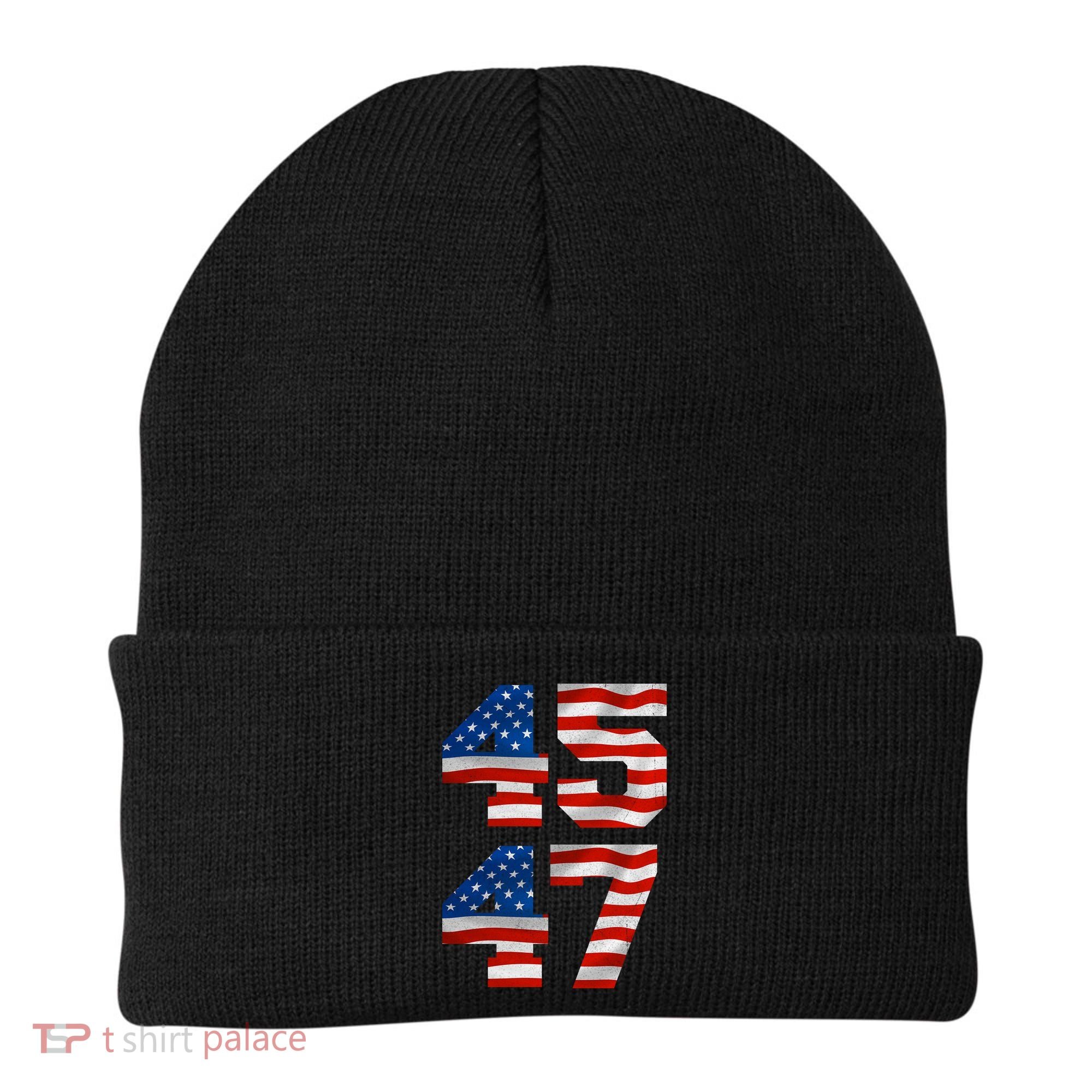 45 47 Trump 2024 Beanie
