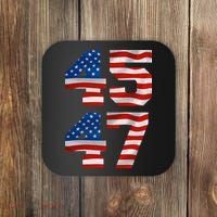 45 47 Trump 2024 Coaster thumb 0