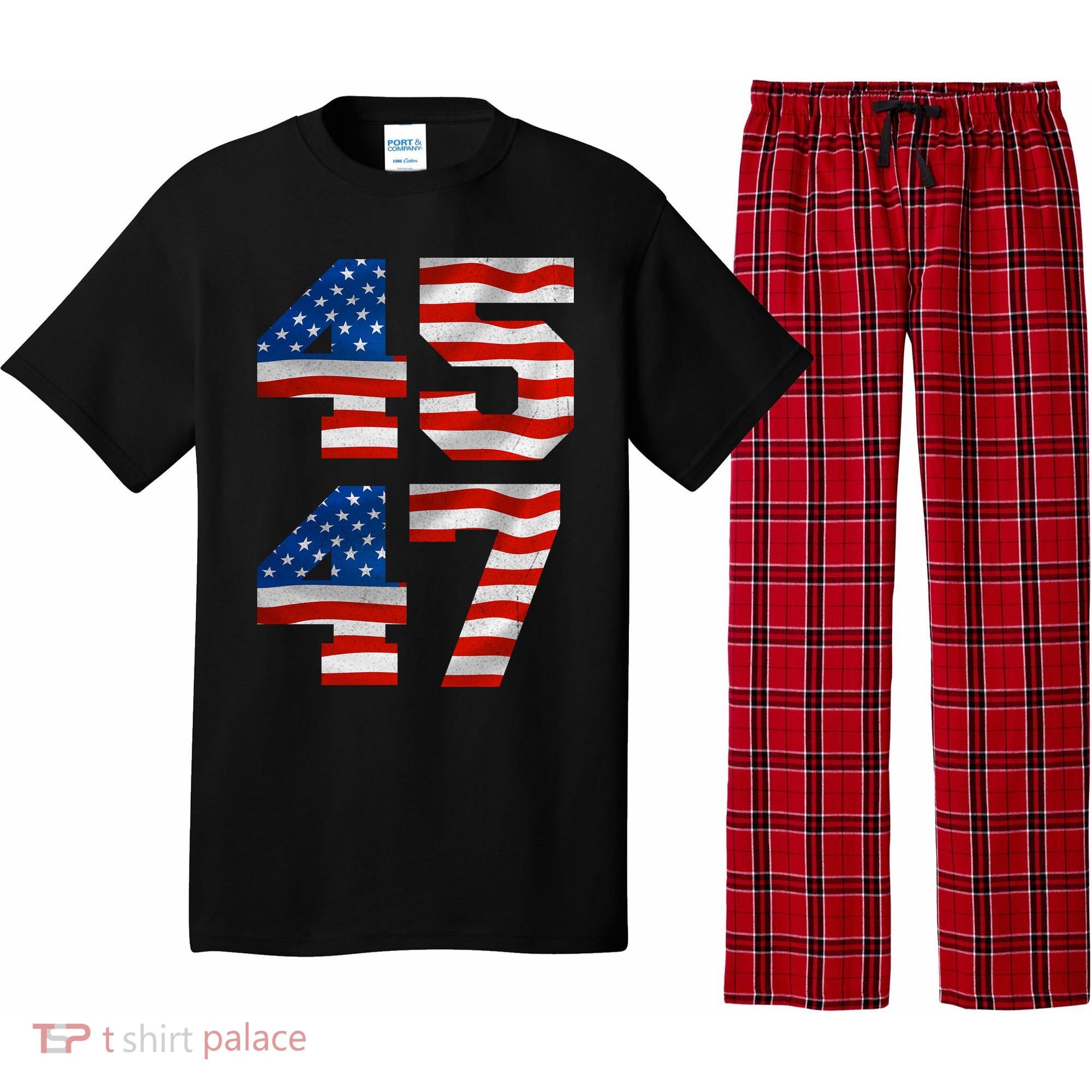 45 47 Trump 2024 Pajama Set