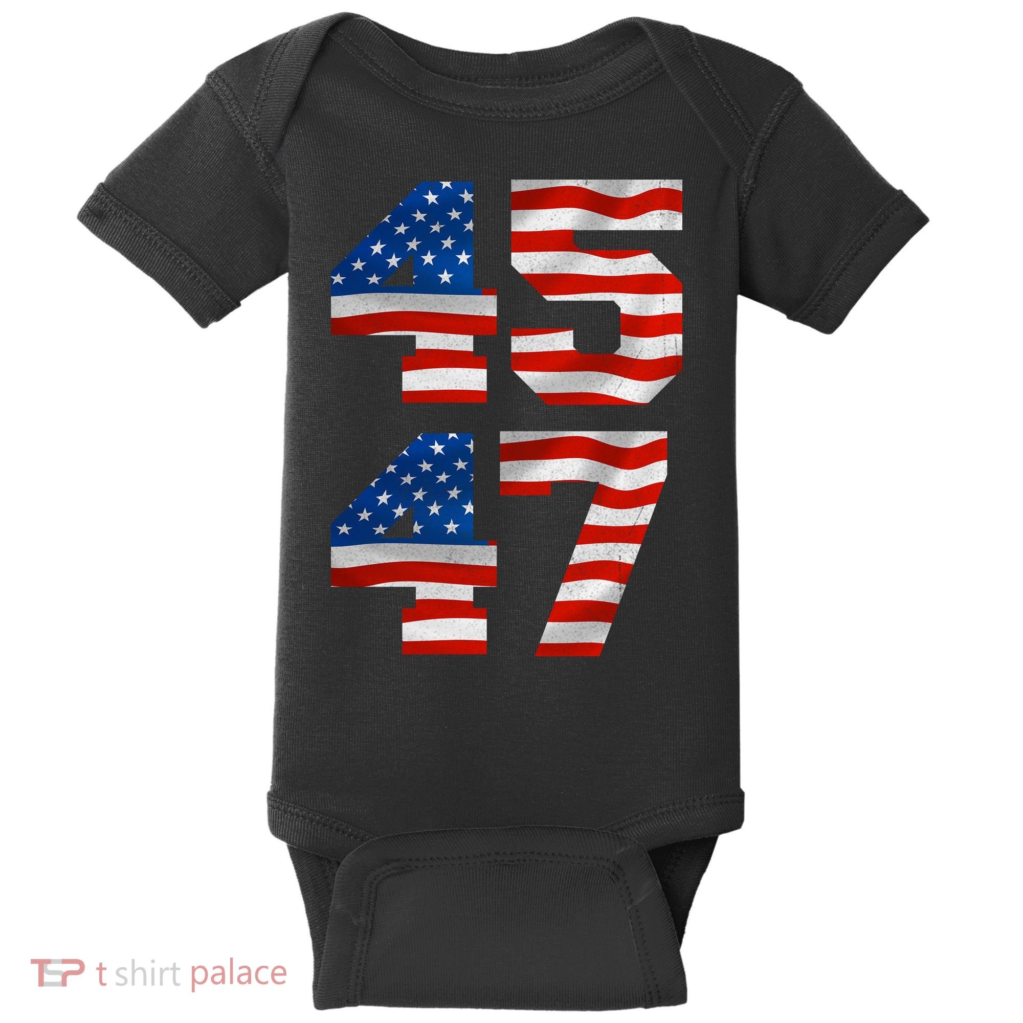 45 47 Trump 2024 Baby Bodysuit