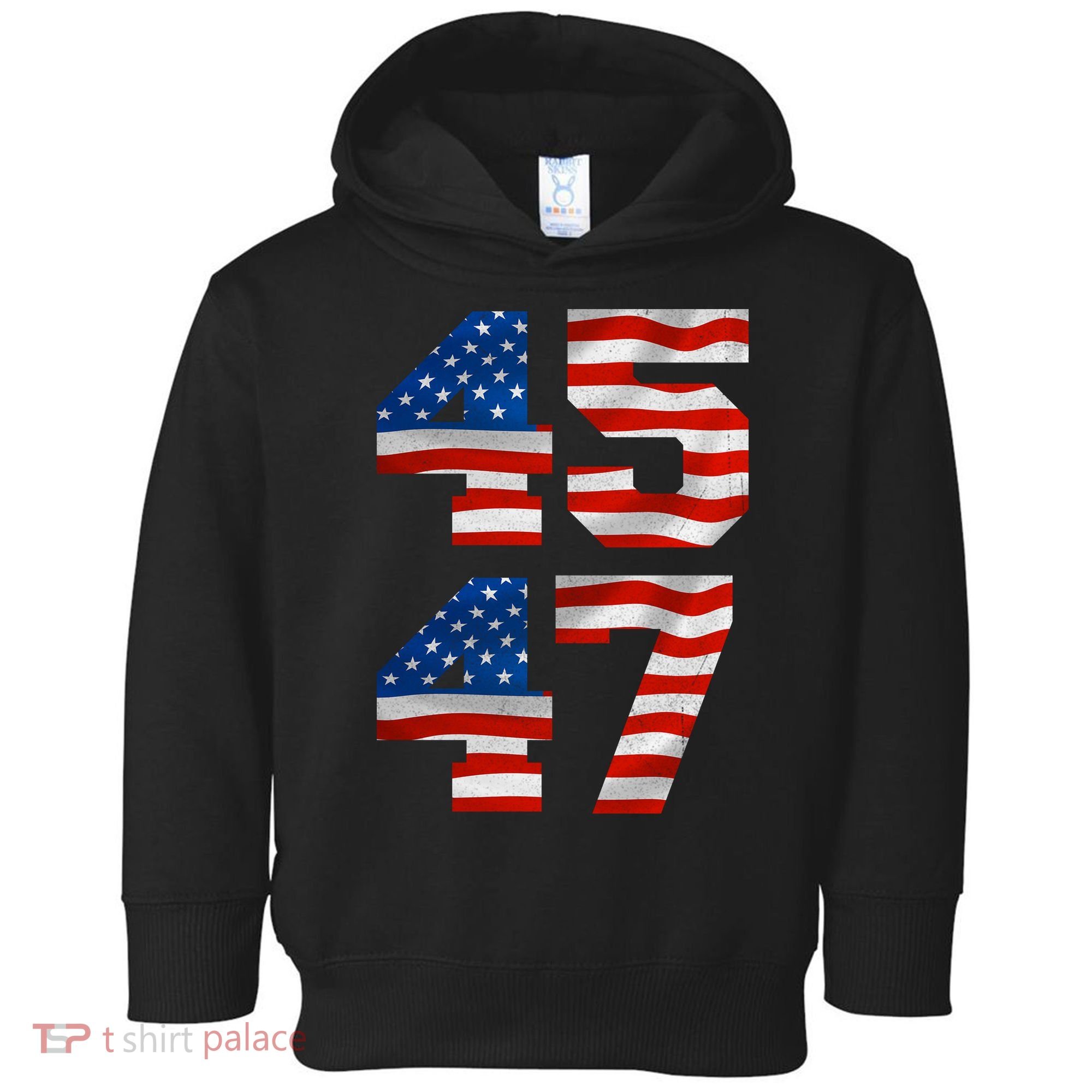 45 47 Trump 2024 Toddler Hoodie