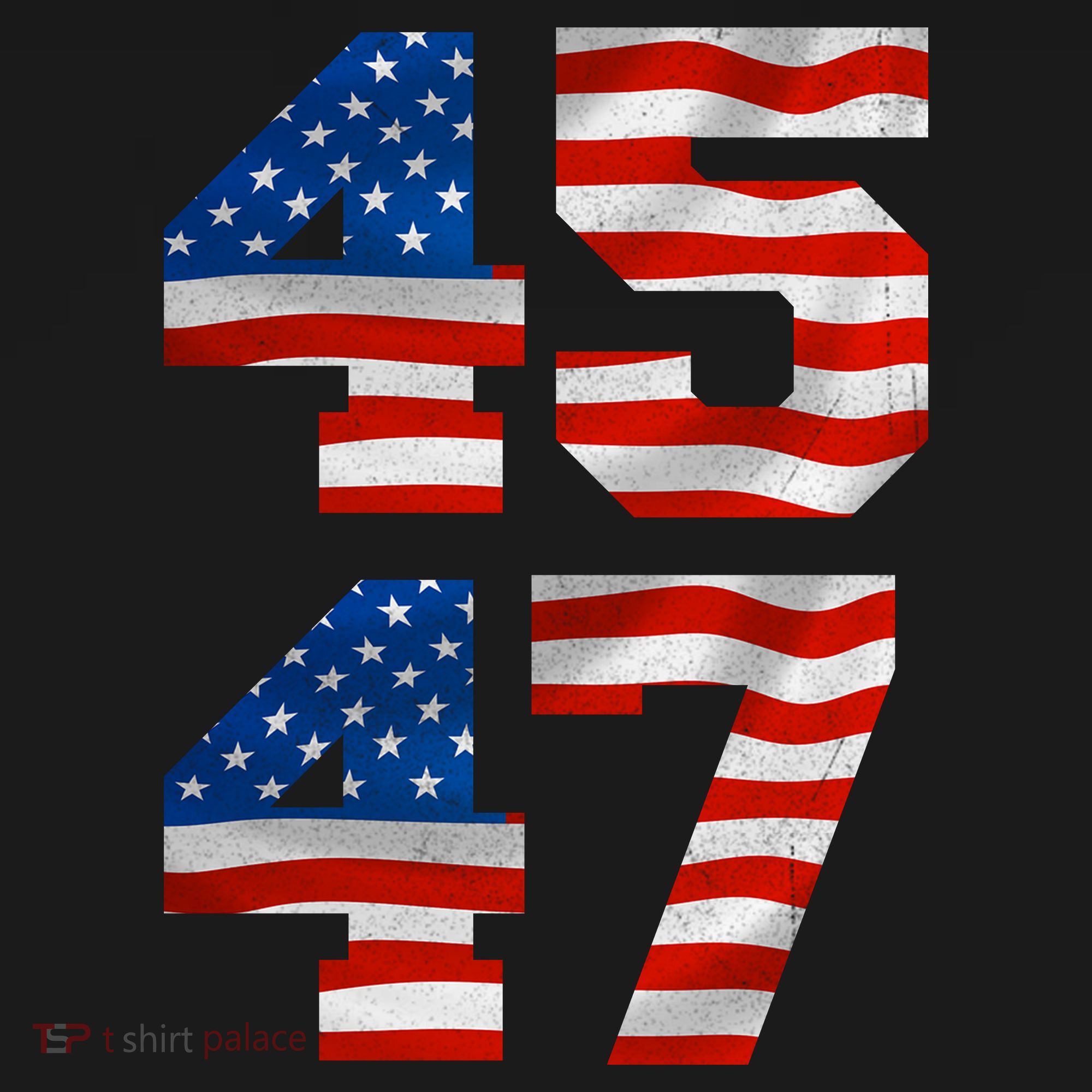 45 47 Trump 2024 Toddler Long Sleeve Shirt