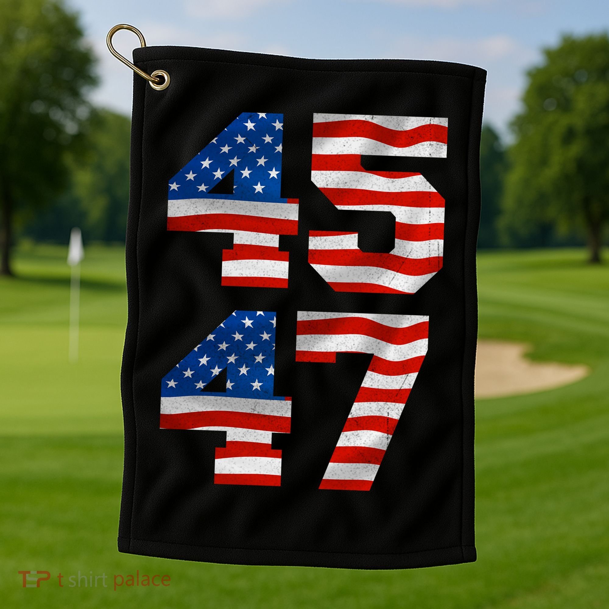 45 47 Trump 2024 Golf Towel