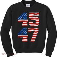 45 47 Trump 2024 Kids Sweatshirt thumb 0
