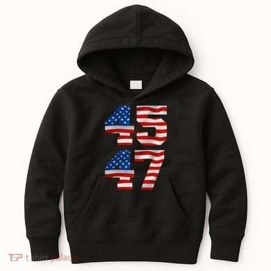 45 47 Trump 2024 Kids Hoodie