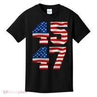 45 47 Trump 2024 Kids T-Shirt thumb 0