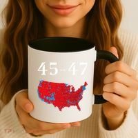 45 47 Trump Election Map 2024 Coffee Mug thumb 3