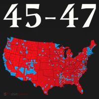 45 47 Trump Election Map 2024 Women's Tank Top thumb 5