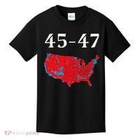 45 47 Trump Election Map 2024 Kids T-Shirt thumb 0