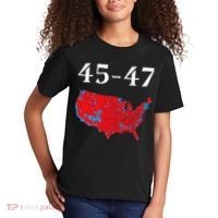 45 47 Trump Election Map 2024 Kids T-Shirt thumb 2