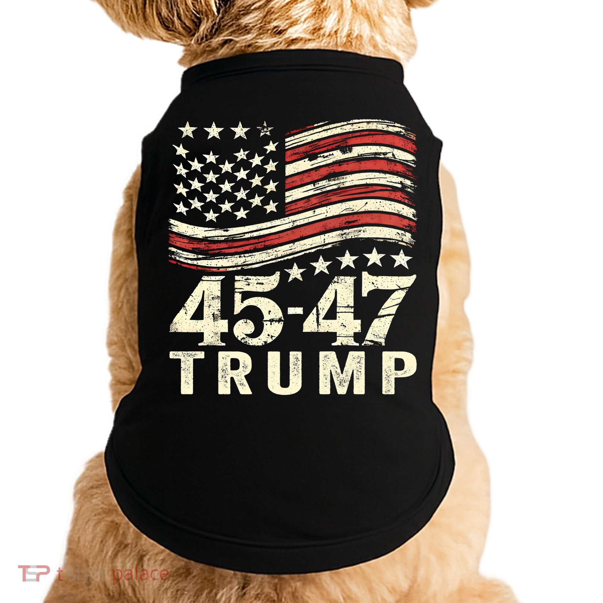 45 47 Usa Flag Trump Inauguration Day 2025 Doggie Tank