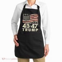 45 47 Usa Flag Trump Inauguration Day 2025 Apron thumb 2