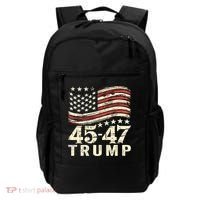 45 47 Usa Flag Trump Inauguration Day 2025 Backpack thumb 0