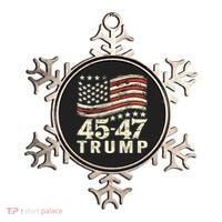 45 47 Usa Flag Trump Inauguration Day 2025 Ornament thumb 0