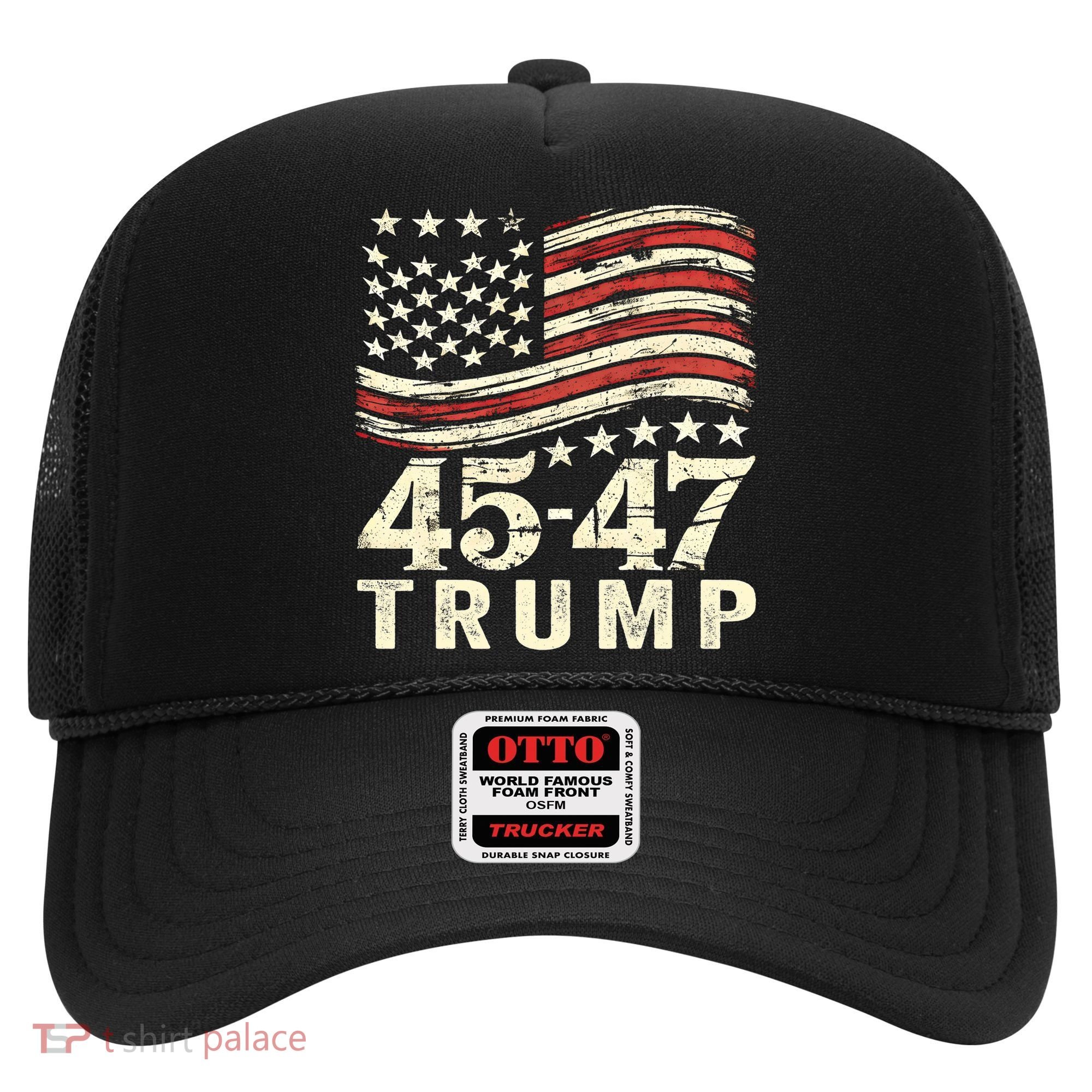 45 47 Usa Flag Trump Inauguration Day 2025 Hat