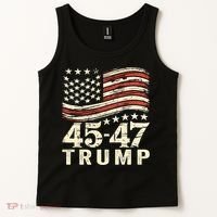 45 47 Usa Flag Trump Inauguration Day 2025 Tank Top thumb 2