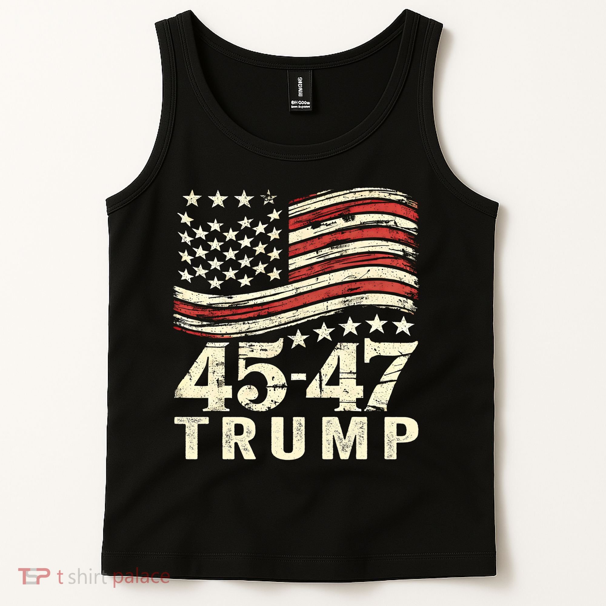 45 47 Usa Flag Trump Inauguration Day 2025 Tank Top