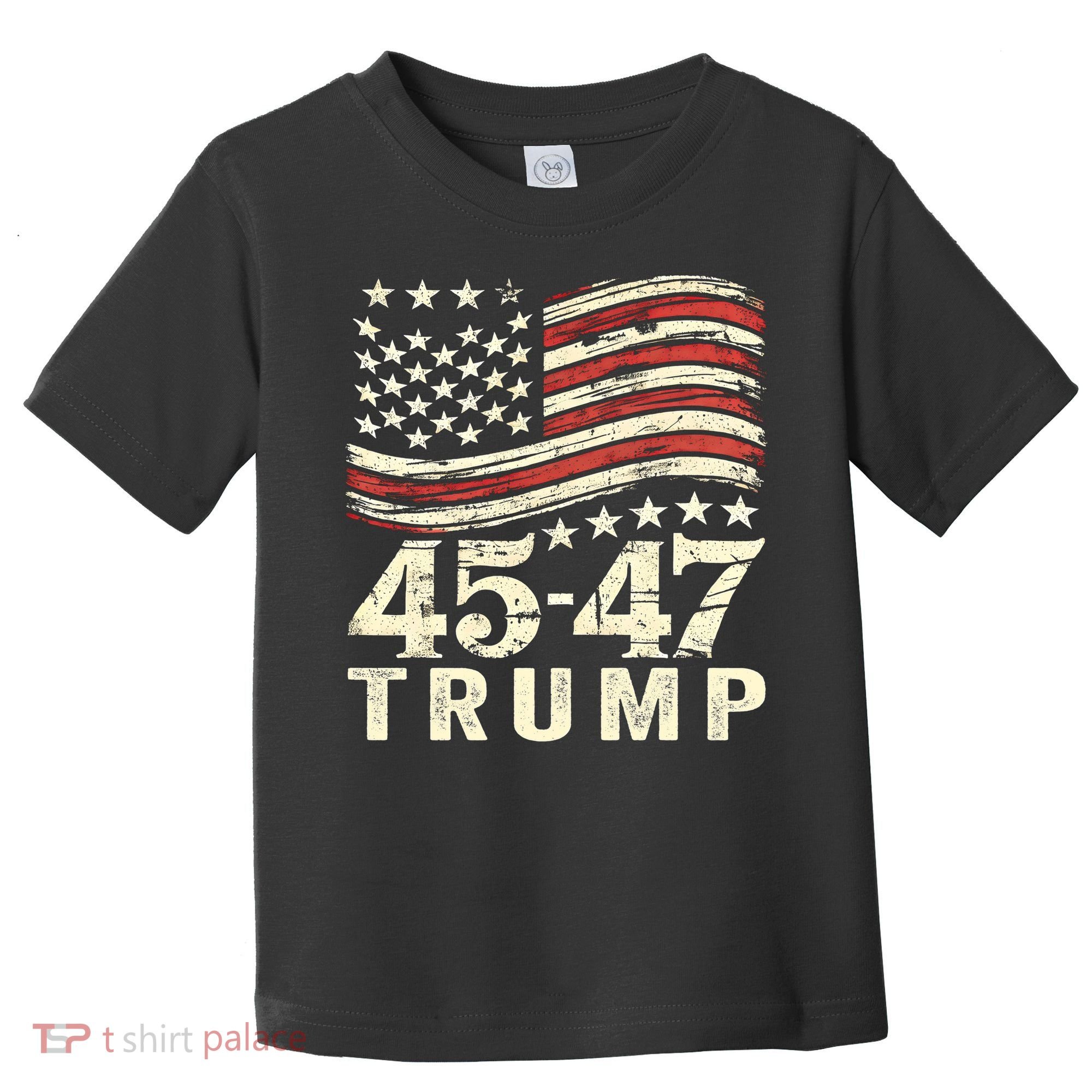 45 47 Usa Flag Trump Inauguration Day 2025 Toddler T-Shirt
