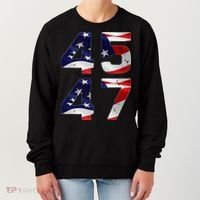 45 47 Usa Flag Women's Sweatshirt thumb 0