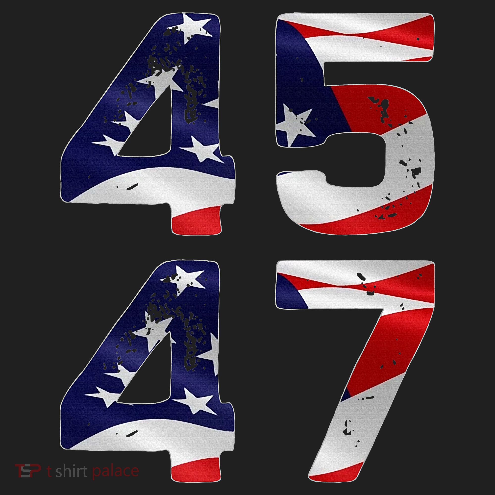 45 47 Usa Flag Women's Sweatshirt