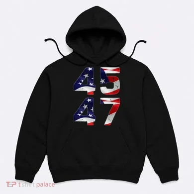 45 47 Usa Flag Hoodie