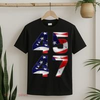 45 47 Usa Flag T-Shirt thumb 2