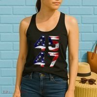 45 47 Usa Flag Women's Tank Top thumb 2