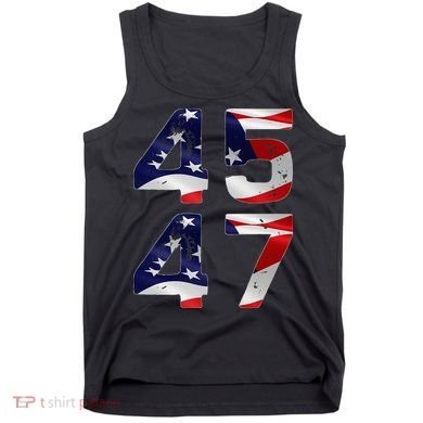 45 47 Usa Flag Tank Top
