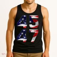 45 47 Usa Flag Tank Top thumb 3