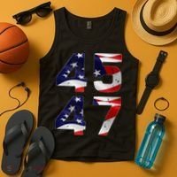 45 47 Usa Flag Tank Top thumb 4