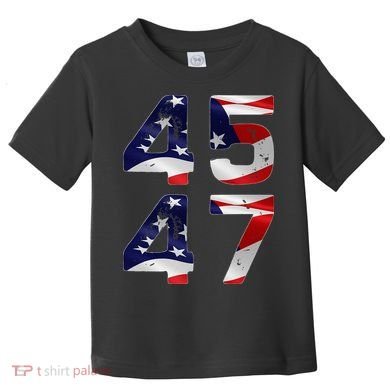 45 47 Usa Flag Toddler T-Shirt