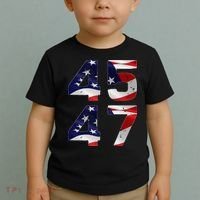 45 47 Usa Flag Toddler T-Shirt thumb 2