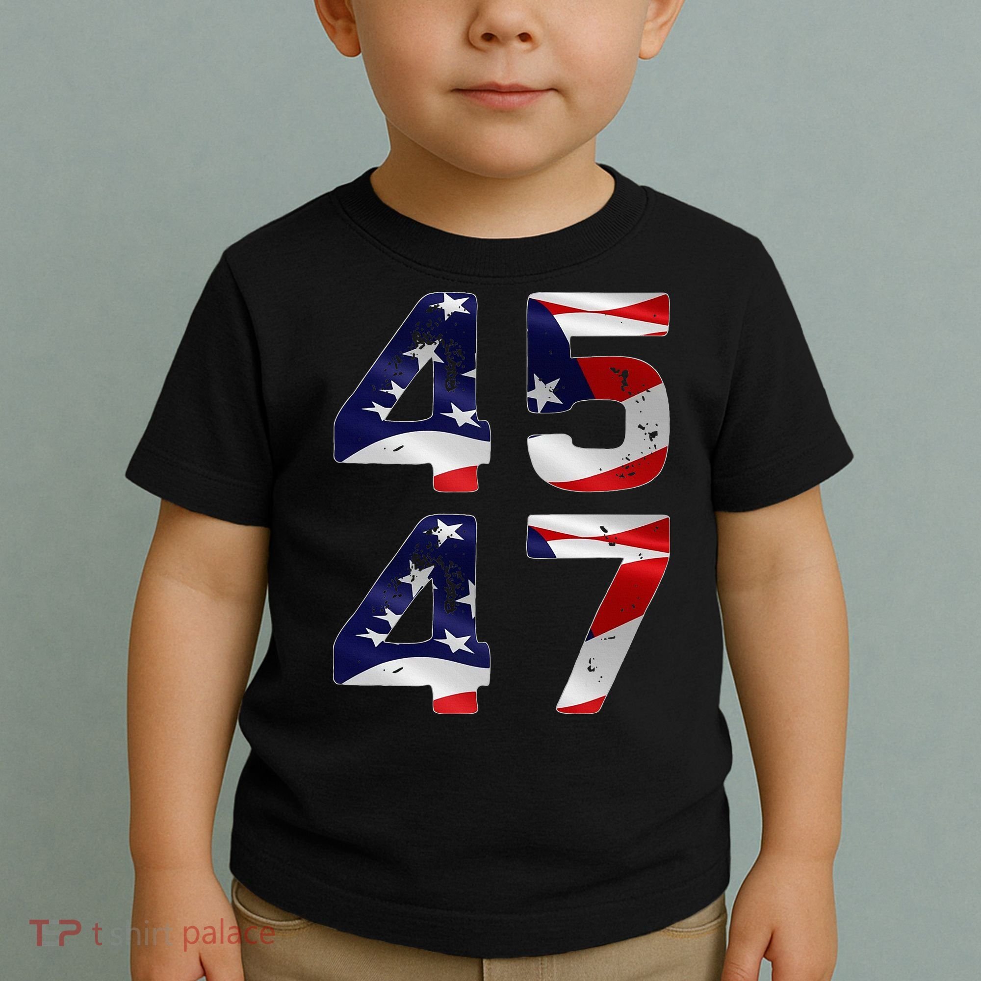 45 47 Usa Flag Toddler T-Shirt