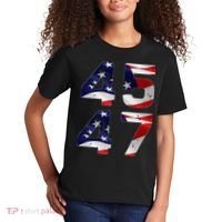 45 47 Usa Flag Kids T-Shirt thumb 2
