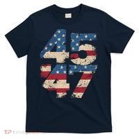45 47 Vintage American Flag T-Shirt thumb 0