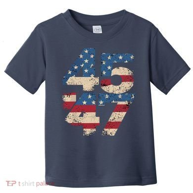 45 47 Vintage American Flag Toddler T-Shirt