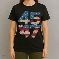 45 47 Vintage American Flag T-Shirt thumb 4