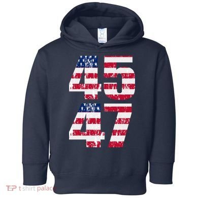 45 47 Trump 2024 Toddler Hoodie