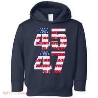 45 47 Trump 2024 Toddler Hoodie thumb 0