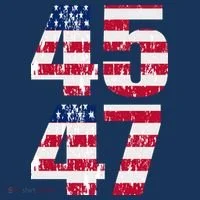 45 47 Trump 2024 Toddler Hoodie thumb 2