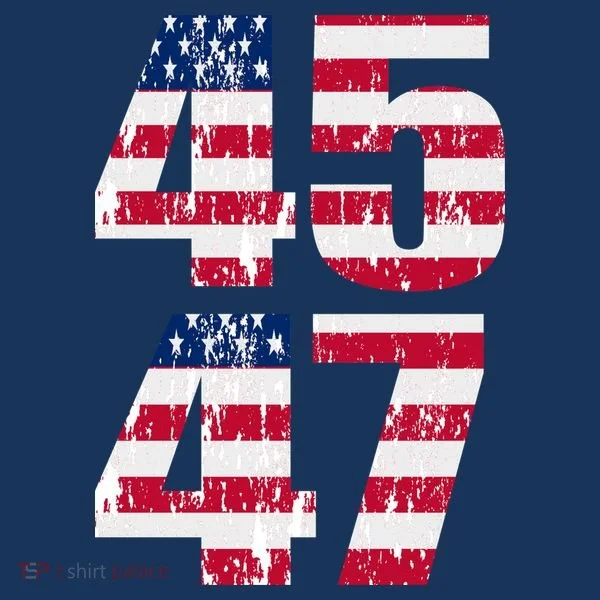45 47 Trump 2024 Toddler Hoodie