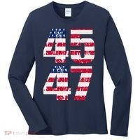 45 47 Trump 2024 Women's Long Sleeve Shirt thumb 0