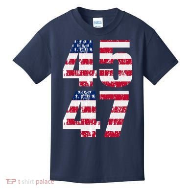 45 47 Trump 2024 Kids T-Shirt